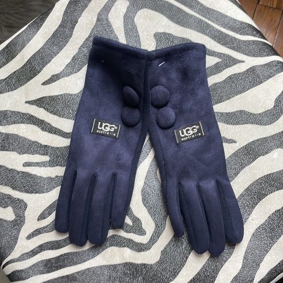 Ugg navy/black gloves - Picture 2 of 6